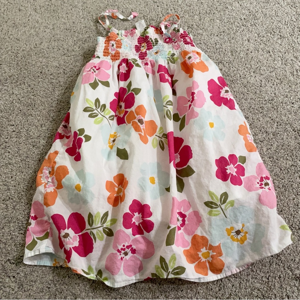 Gymboree Girls Floral Dress Size: 8
